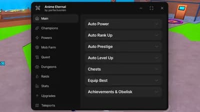 Auto Farm, Auto Dungeon, Auto Raid, Auto Quest, Auto Stars