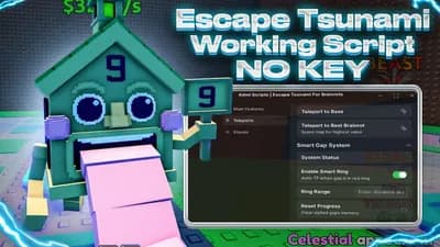 [NEW] Dupe Script • No Key | Escape Tsunami For Brainrots 🌊