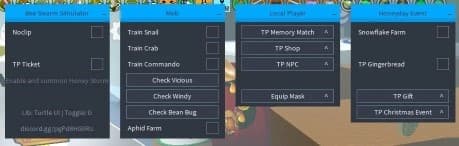 Bee Swarm Simualtor GUI