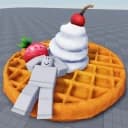 Auto eat waffle