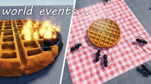 Auto Eat Waffle