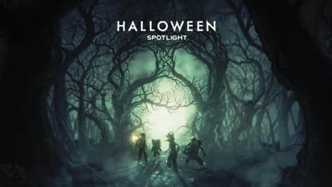 Halloween Spotlight Spider HUB