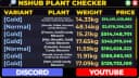 (NO KEY) AUTO PLANT VALUE CHECKER