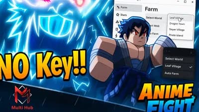Anime Fight Script Auto Farm Farm Boss Auto Trial No Key!!