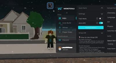 WERETOOLS BLOXBURG WINTER EVENT