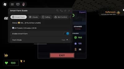 EVADE Ultimate Smart Farm - Auto Collect Gingerbread