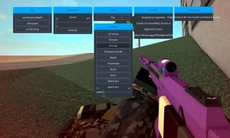Phantom Forces GUI