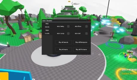 Saber Simulator Updated GUI